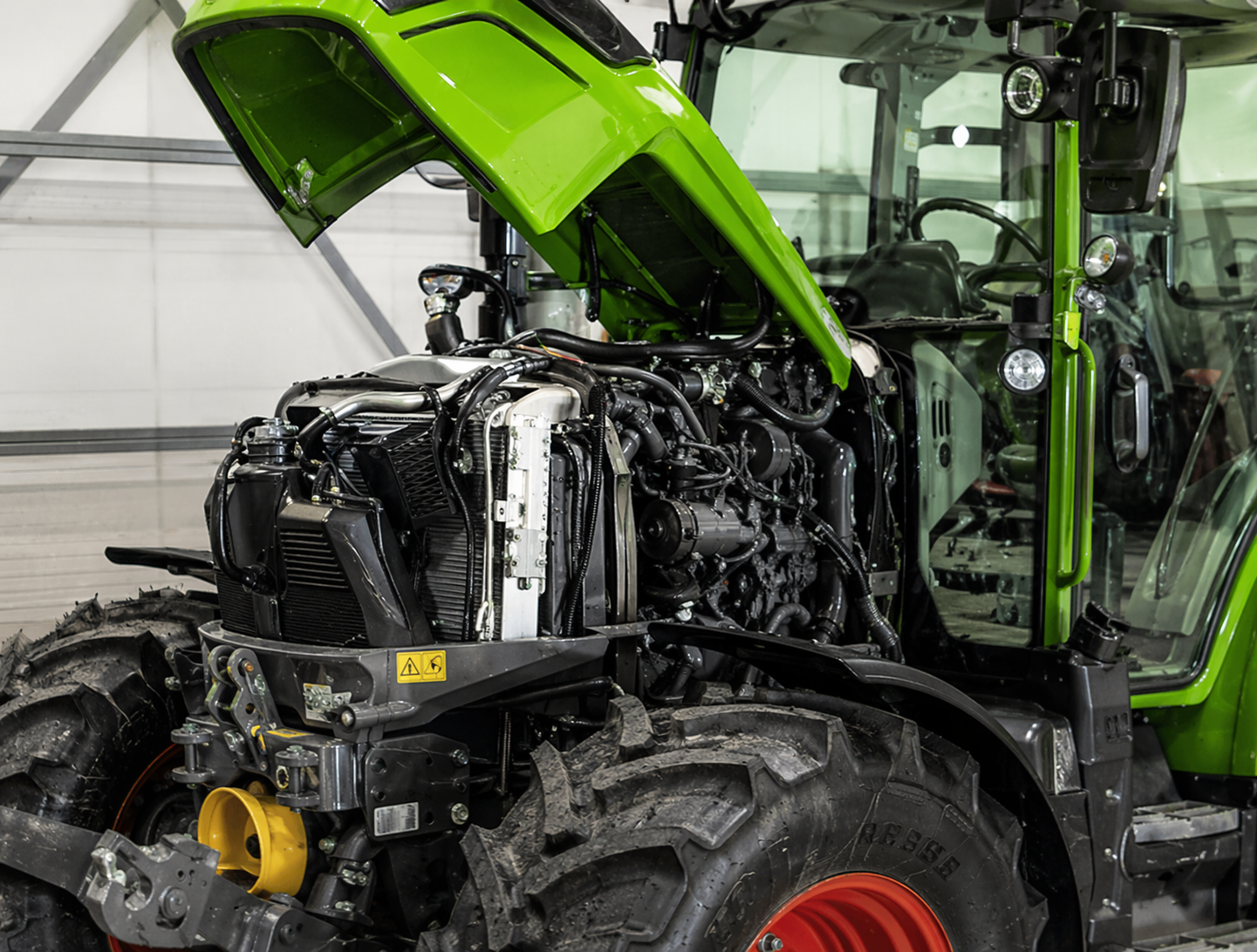 Centro turbo e iniettori per trattori agricoli